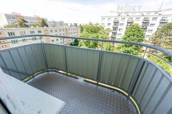Byt 3+1, 63,6 m2 s lodžií 4 m2, balkónem 3 m2 a dvěmi komora