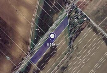 Nabízíme prodej pozemku 9000 m² v Přerově, příjezdová cesta 