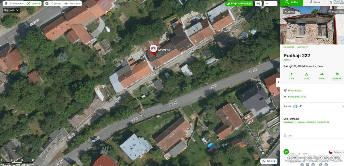 Nabízíme k prodeji pozemek v klidné lokalitě v Jedovnicích (