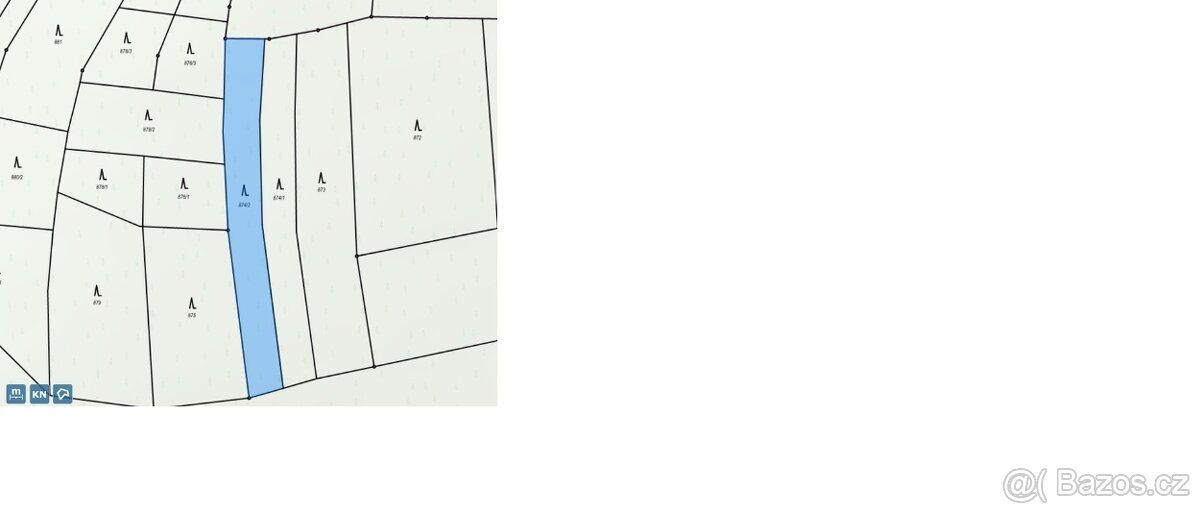 Prodám lesní pozemek v katastrálním území Milenov (okr. Přer