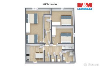 Prodáme dům s dvěma byty a zahradou o 463 m² v Mariánské u J