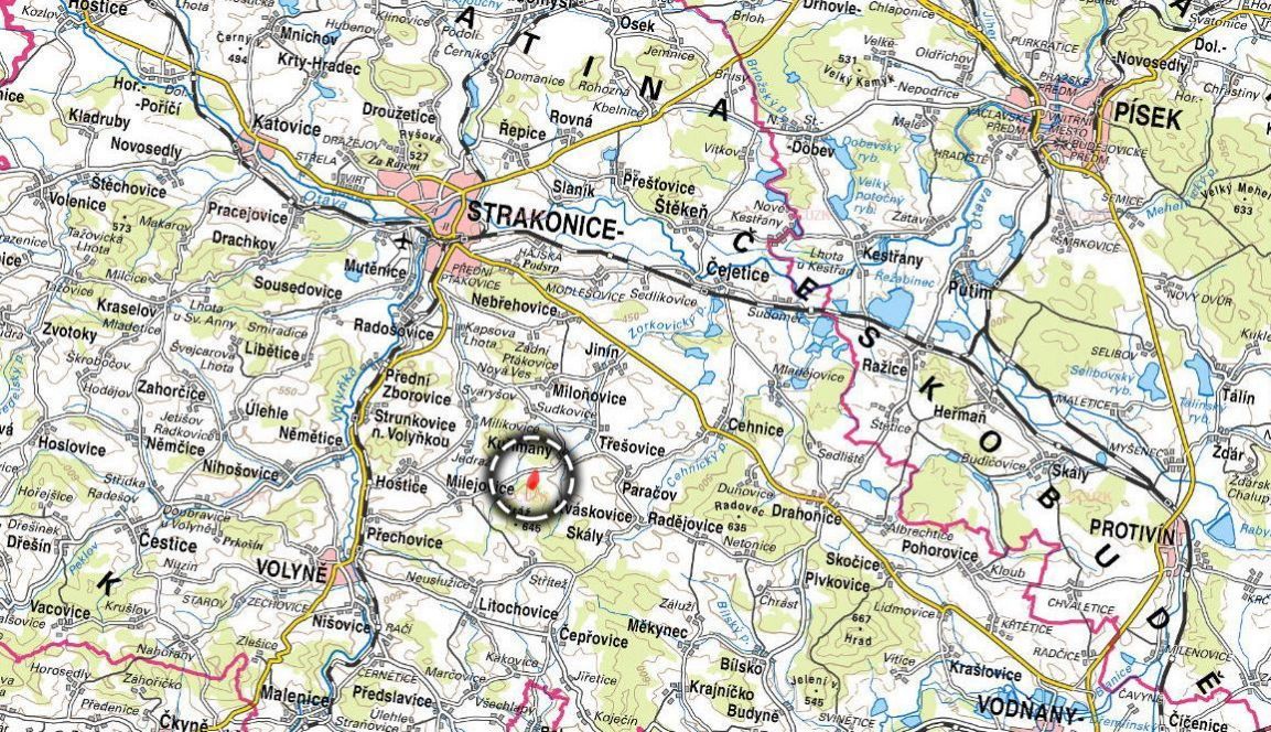 V katastrálním území Kuřimany, okres Strakonice, nabízíme k 