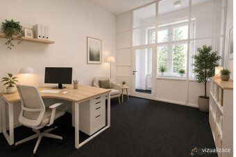 Nabízíme k pronájmu světlé a prakticky řešené kancelářské pr