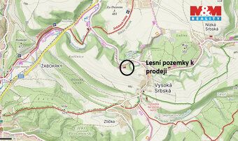 Prodej souboru pozemků v katastrálním území Vysoká Srbská u 