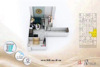 Prodej studia o velikosti 40 m2, nacházející se ve sníženém 