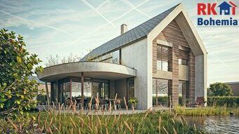 Svažitý stavební pozemek o rozloze 1103m2. 5 min. od nájezdu