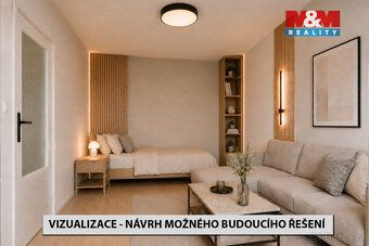 Nabízíme Vám k prodeji byt ve 4. patře o dispozici 1+1 a vým