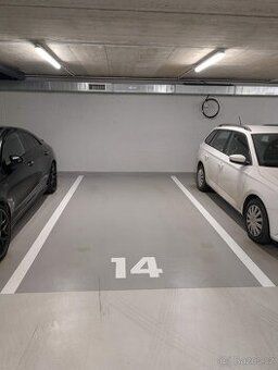 Pronajmu podzemní parkovací stání v Praze Vysočanech. Možnos