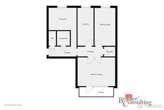 Prodej, byty/3+1, 71 m2, Kralovická 1431/3, 32300 Plzeň, Plz