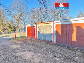 Prodáme řadovou zděnou garáž na ulici Humpolecká o výměře 21