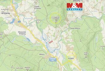 Prodám stavební pozemek v katastru obce Svratka. Pozemek se 