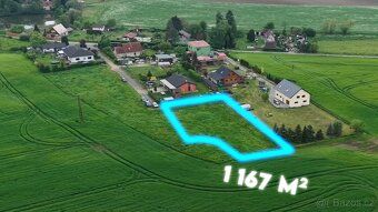 Nabízím k prodeji mírně svažitý, skvěle orientovaný stavební