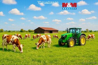 Nabízíme vám ke koupi zemědělské pozemky, které tvoří jeden 