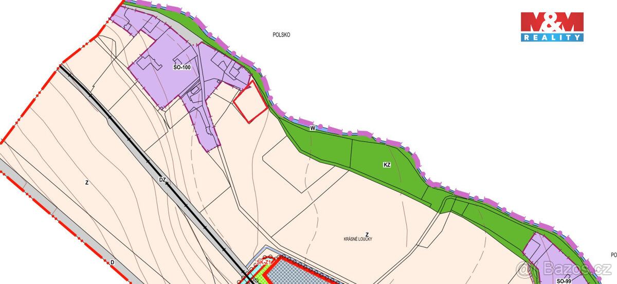 Nabízíme k prodeji rozsáhlý pozemek o výměře 2362 m², nacház
