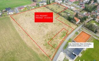 Nabízíme k prodeji stavební pozemek 14.028m2 v obci Přišimas