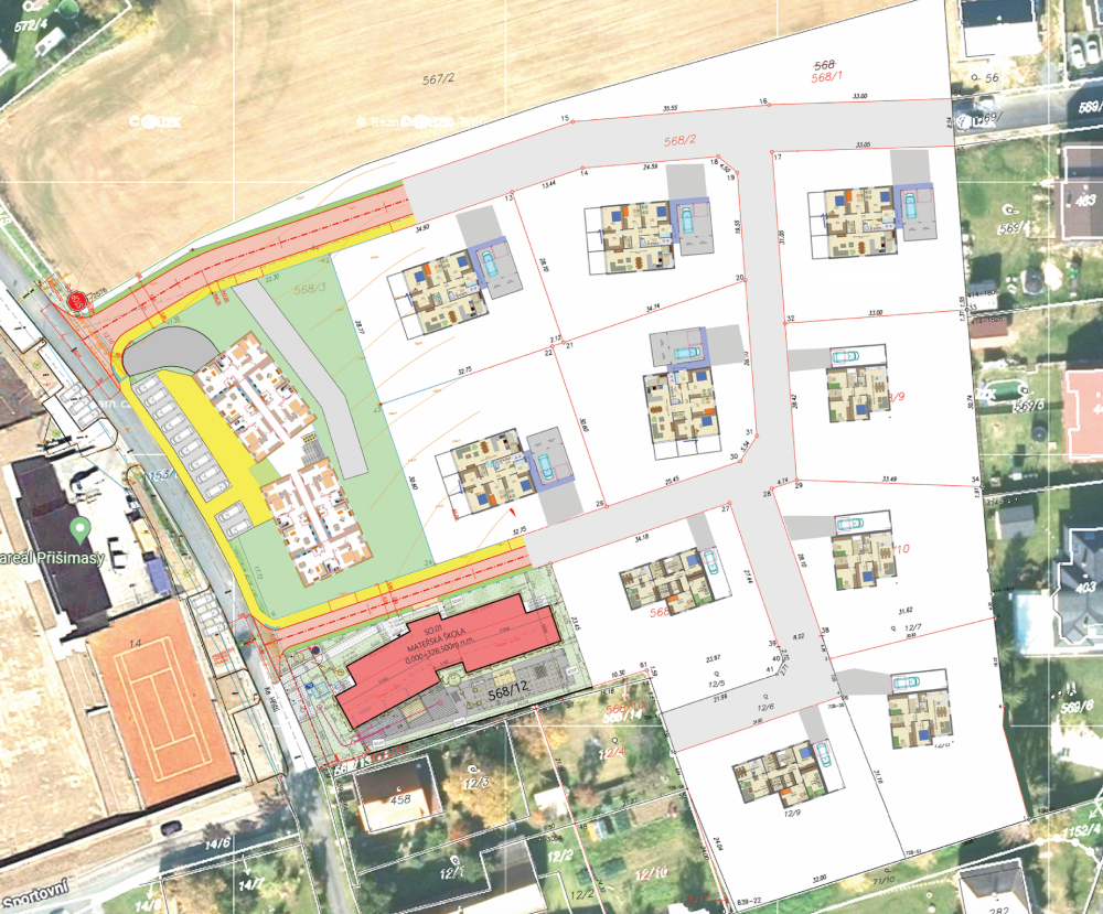 Nabízíme k prodeji stavební pozemek 14.028m2 v obci Přišimas