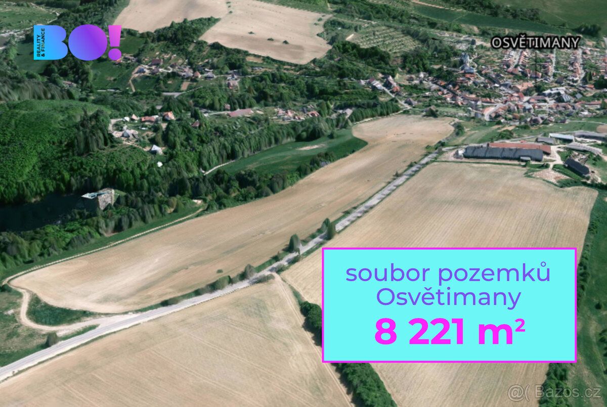 Nabízíme k prodeji 2 pozemky vedené jako orná půda o celkové