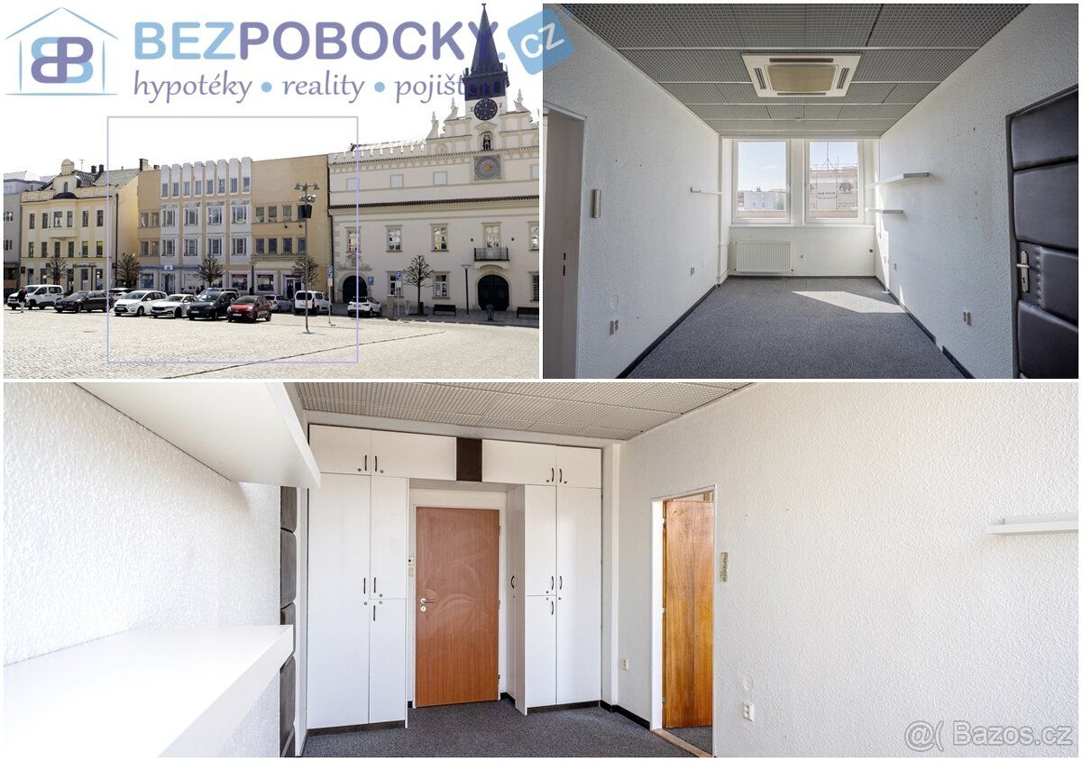 Pronájem dvojkanceláře na Havlíčkově náměstí v centru města 