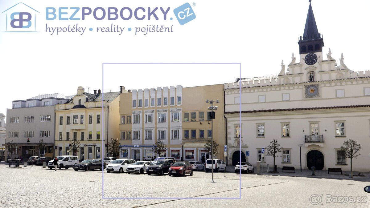 Pronájem dvojkanceláře na Havlíčkově náměstí v centru města 