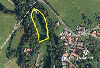 Prodám dva st.pozemky v Boru u Skutče.Celková výměra 1807m2,