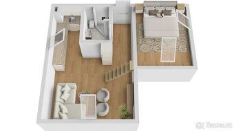 Nabízíme k prodeji byt 2+kk o výměře 42 m², který se nachází