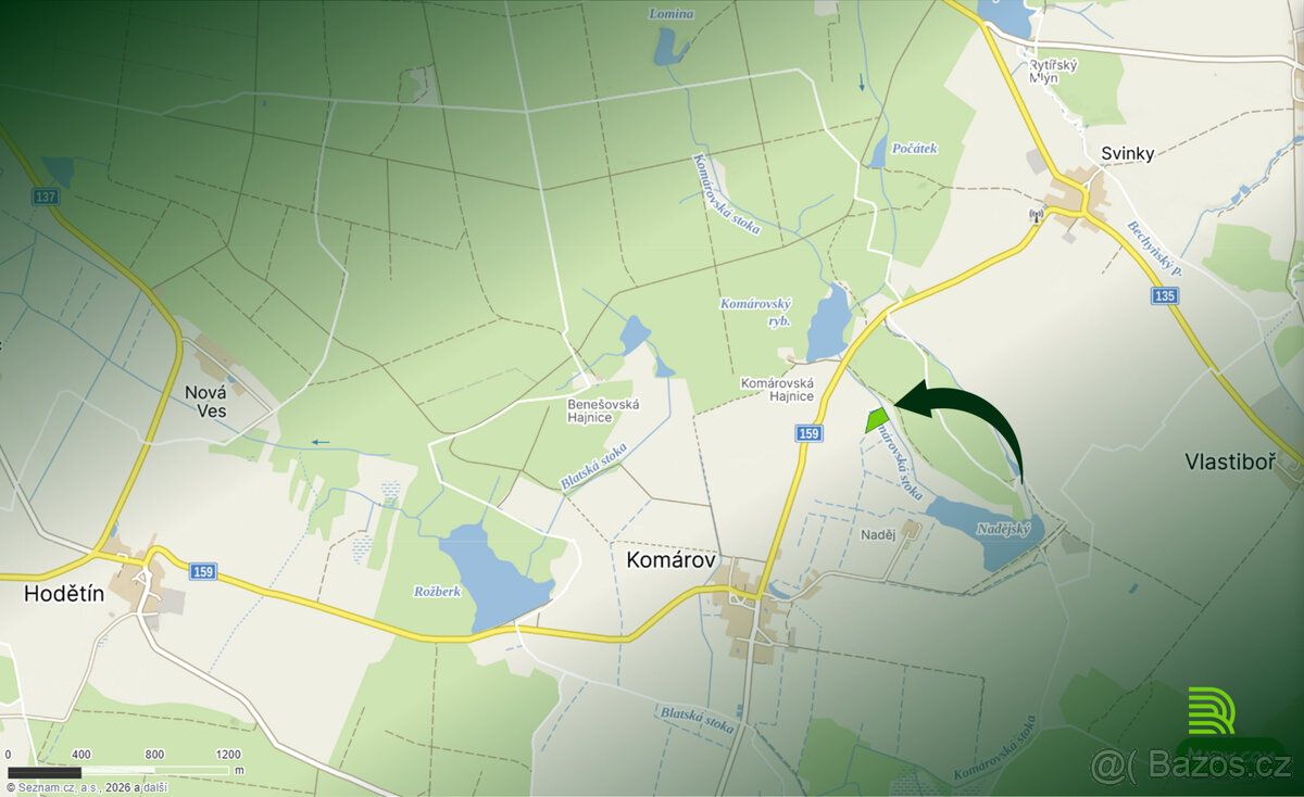 Prodej pozemku KÚ Komárov u Soběslavi LV 194
V Čechách každý