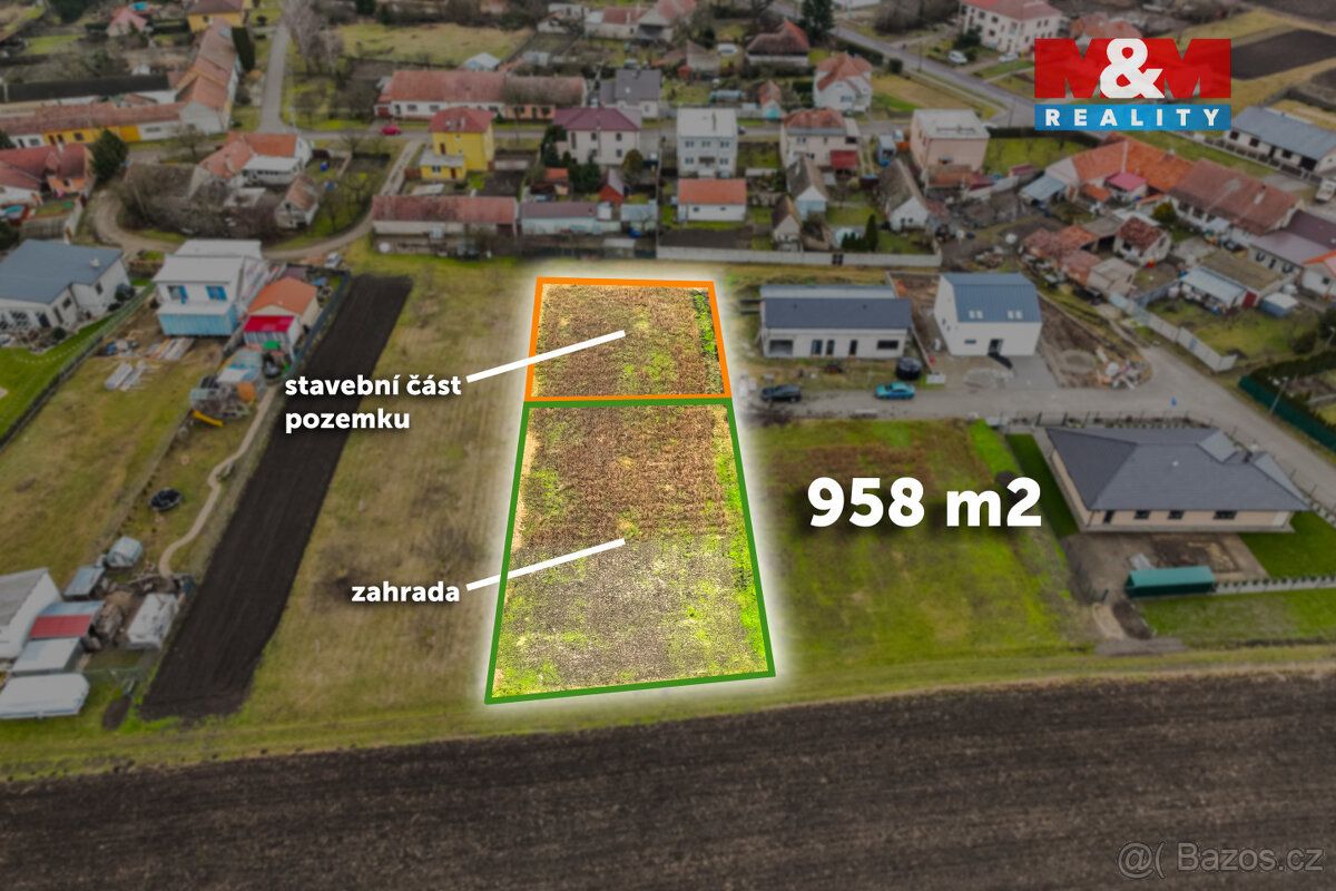 Nabízíme k prodeji pozemek určený k bydlení se zahradou o vý