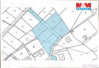 Prodej pozemku k bydlení 800 m² v k.ú. Mokrovraty, v klidné 
