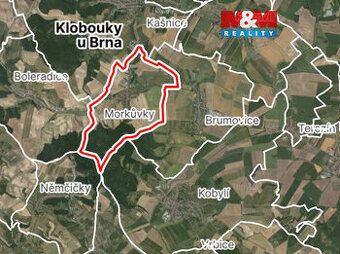 V katastrálním území Klobouky u Brna v okrese Břeclav nabízí