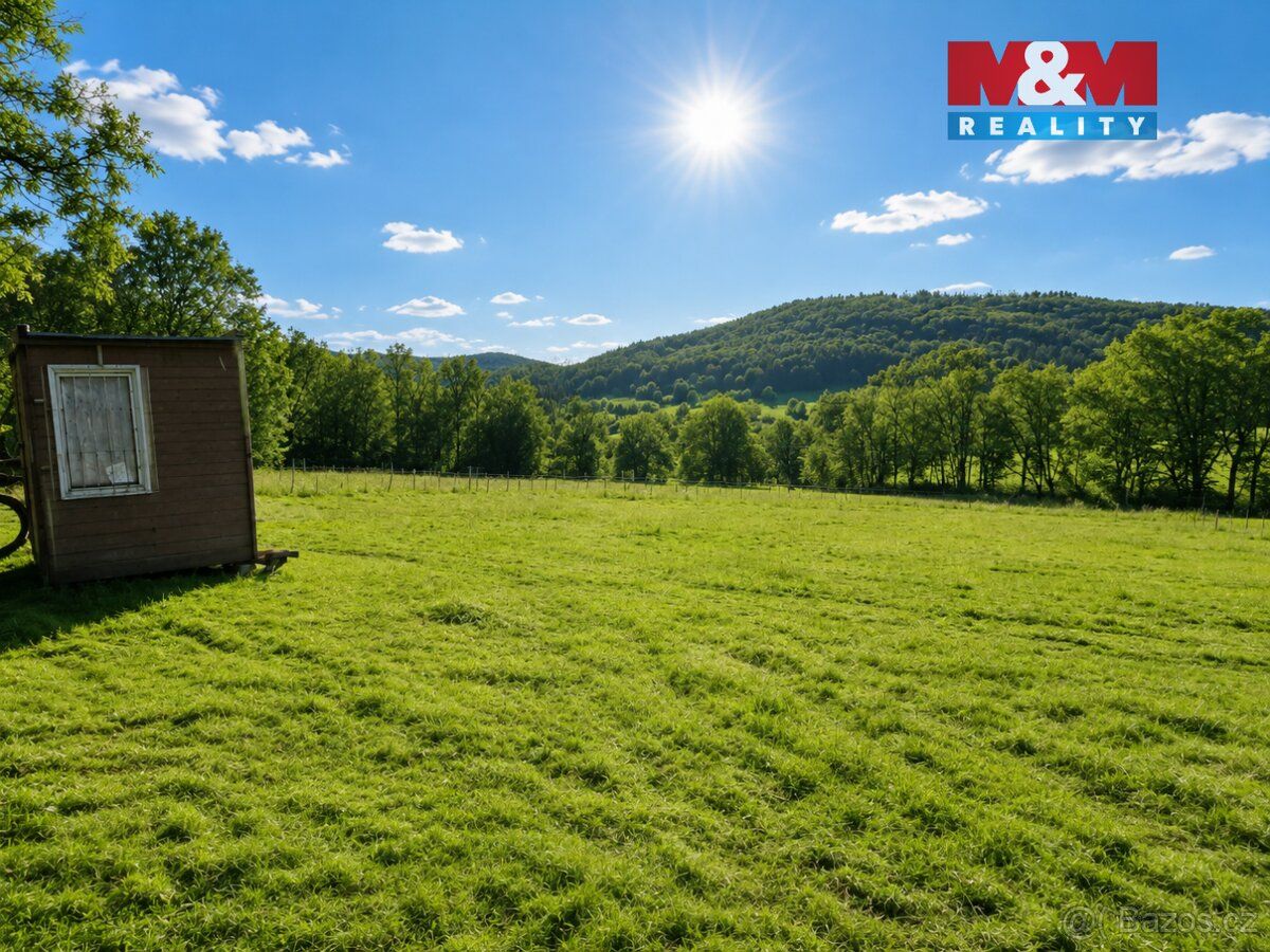 K pronájmu pozemek o výměře 7 761 m² v obci Petrov. Mírný zá