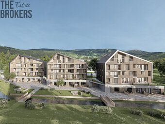 Nabízíme k prodeji moderní apartmán o dispozici 2+kk s podla