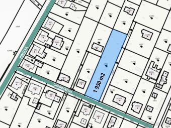 PRODEJ STAVEBNÍHO POZEMKU 1 930 m² | PROJEKT PRO 2 RD | OSTR