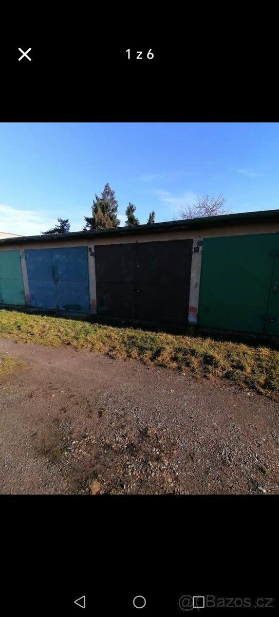 Dobrý den, Nabízím k prodeji řadovou garáž v osobním vlastni