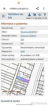 Prodám dům se zahradou na zbourání (jako stavební místo) v o