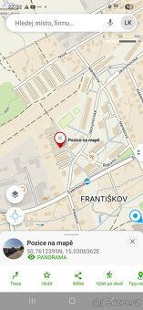 Pronajmu prázdnou suchou řadovou garáž 22m² s plechovými vra