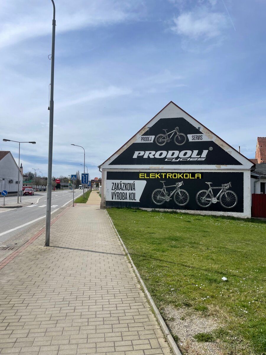 Pronájem velké reklamní plochy ve Veselí nad Lužnicí na frek