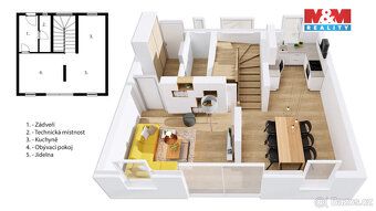 Prodej novostavby 4+kk, 96 m² se zahradou, teráskou a parkov