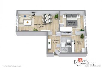 Pronájem, byty/2+1, 55 m2, Sídliště 661, 35701 Rotava, Sokol