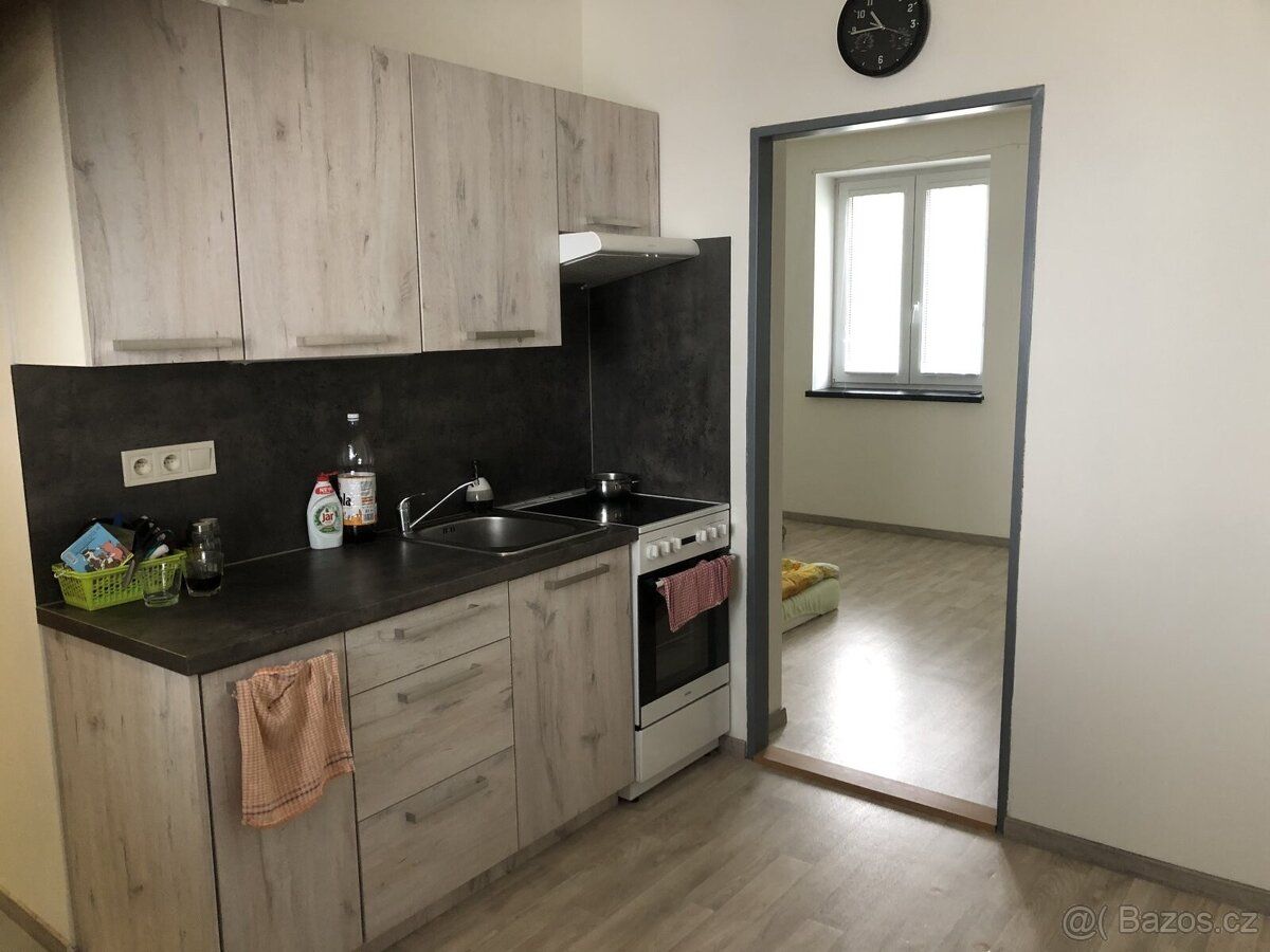 Nabízíme pronájem bytu 1+1 na Rybářské v Opavě. Byt se nachá
