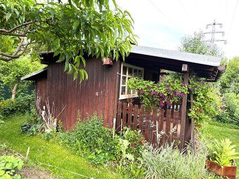 Prodej bio zahrady s dřevěnou chatkou, 189 m² v osobním vlas