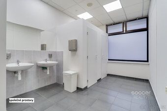 Pronájem tří reprezentativních kanceláří s prosklenou vstupn
