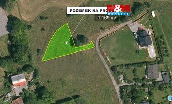 Prodej pozemku k bydlení 1 169 m² v klidné části obce Kamýk 