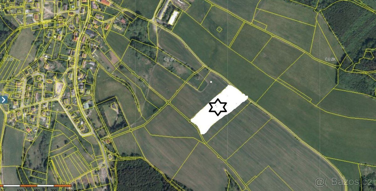 Prodám pozemek č. 733/1 o výměře 3525m2 a pozemek č. 2199 o 