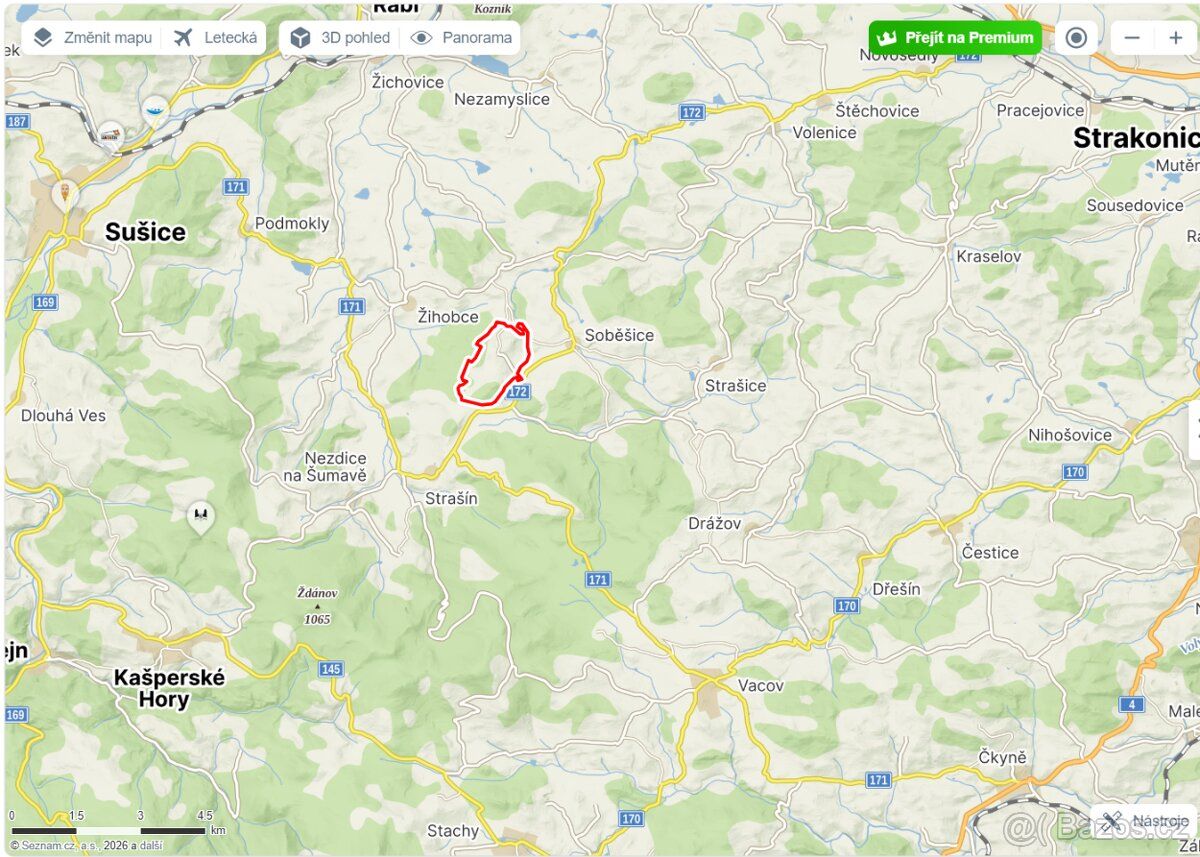 Nabízím k prodeji atraktivní stavební pozemek o celkové výmě