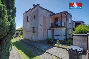 Nabízíme menší rodinný dům, z části podsklepený o dvou bytov
