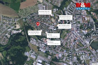 Pronájem prostorného a kompletně vybaveného bytu 2+1 o užitn