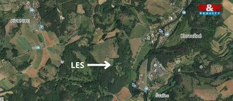 Nabízíme k prodeji lesní pozemek o rozloze 4497 m², situovan