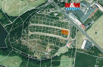 Prodej stavební parcely o výměře 717 m2 v klidné lokalitě mě