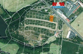 Prodej stavební parcely o výměře 717 m2 v klidné lokalitě mě