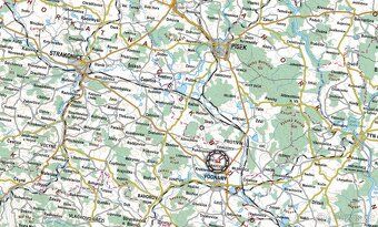 V katastrálním území Radčice u Vodňan v okrese Strakonice na